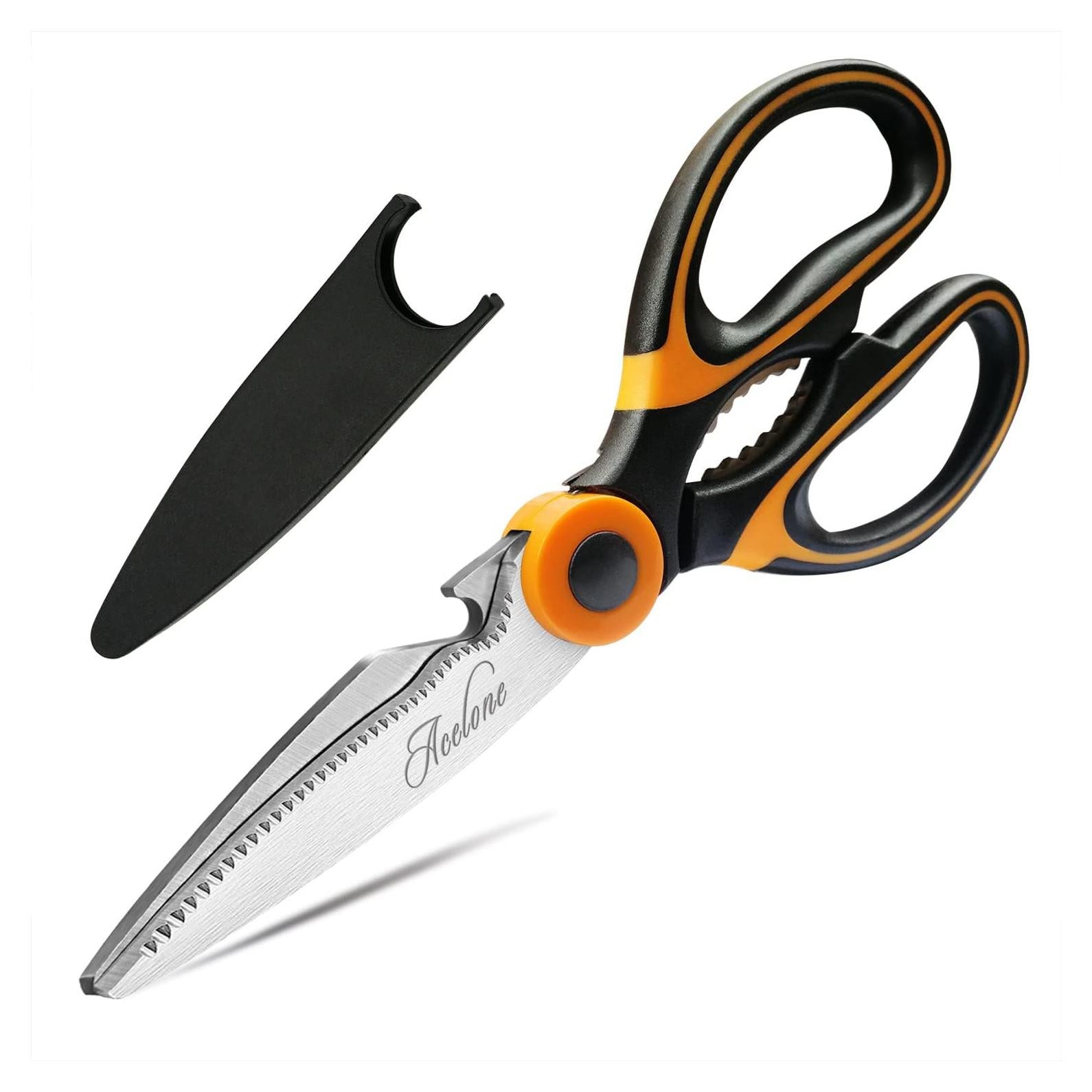 Tijeras de Cocina Acelone Multifuncionales de Acero Inoxidable