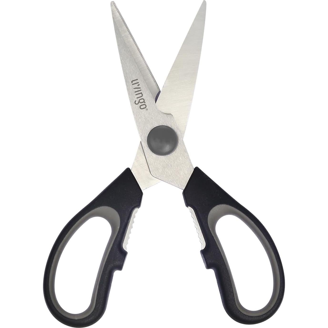 Tijeras de Cocina LIVINGO 19 cm con Cascanueces y Mango Ergonómico