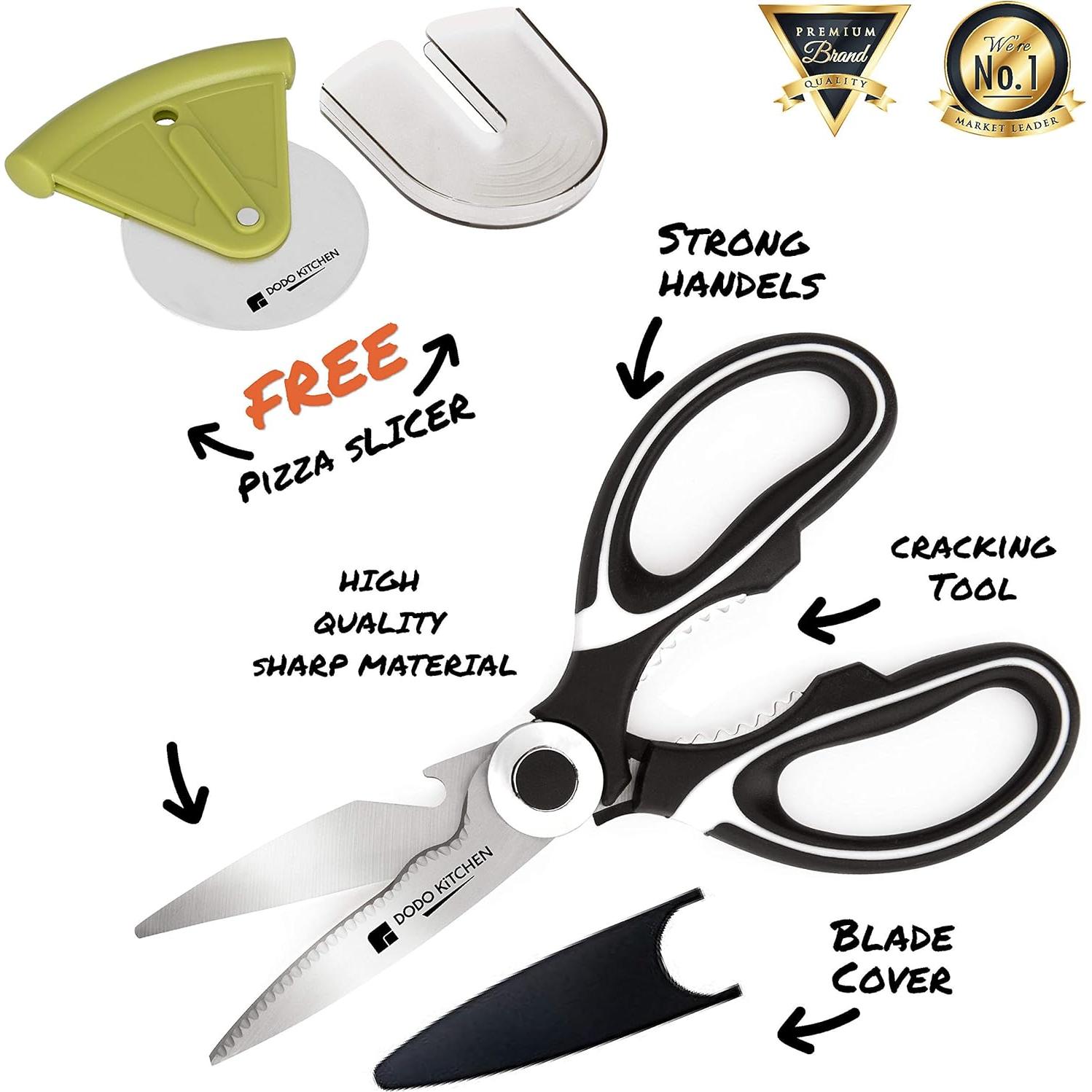 Tijeras de Cocina Dodo Kitchen Acero Inoxidable Multifuncionales