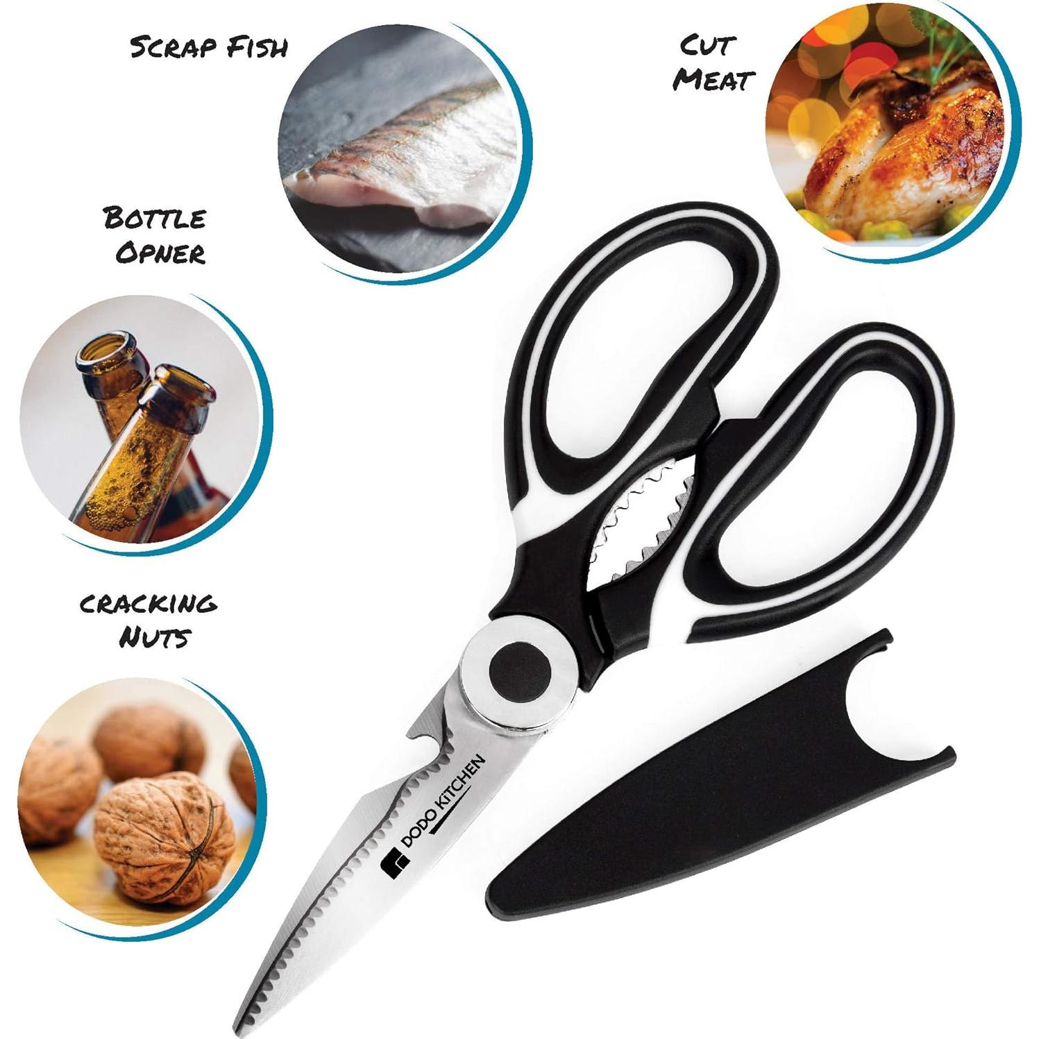 Tijeras de Cocina Dodo Kitchen Acero Inoxidable Multifuncionales