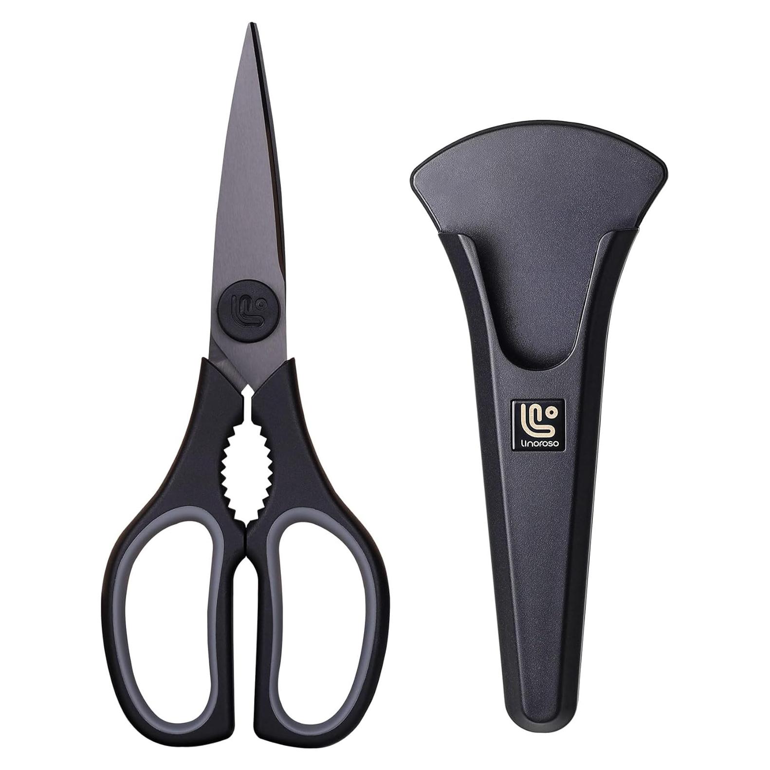 Tijeras de Cocina Linoroso 20.57 cm Multifuncionales con Soporte