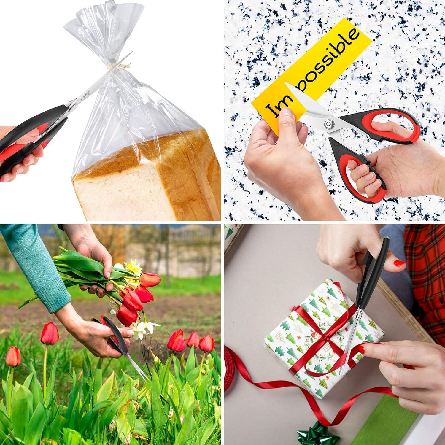 Tijeras de Cocina Multiusos iBayam 3-Pack Acero Inoxidable