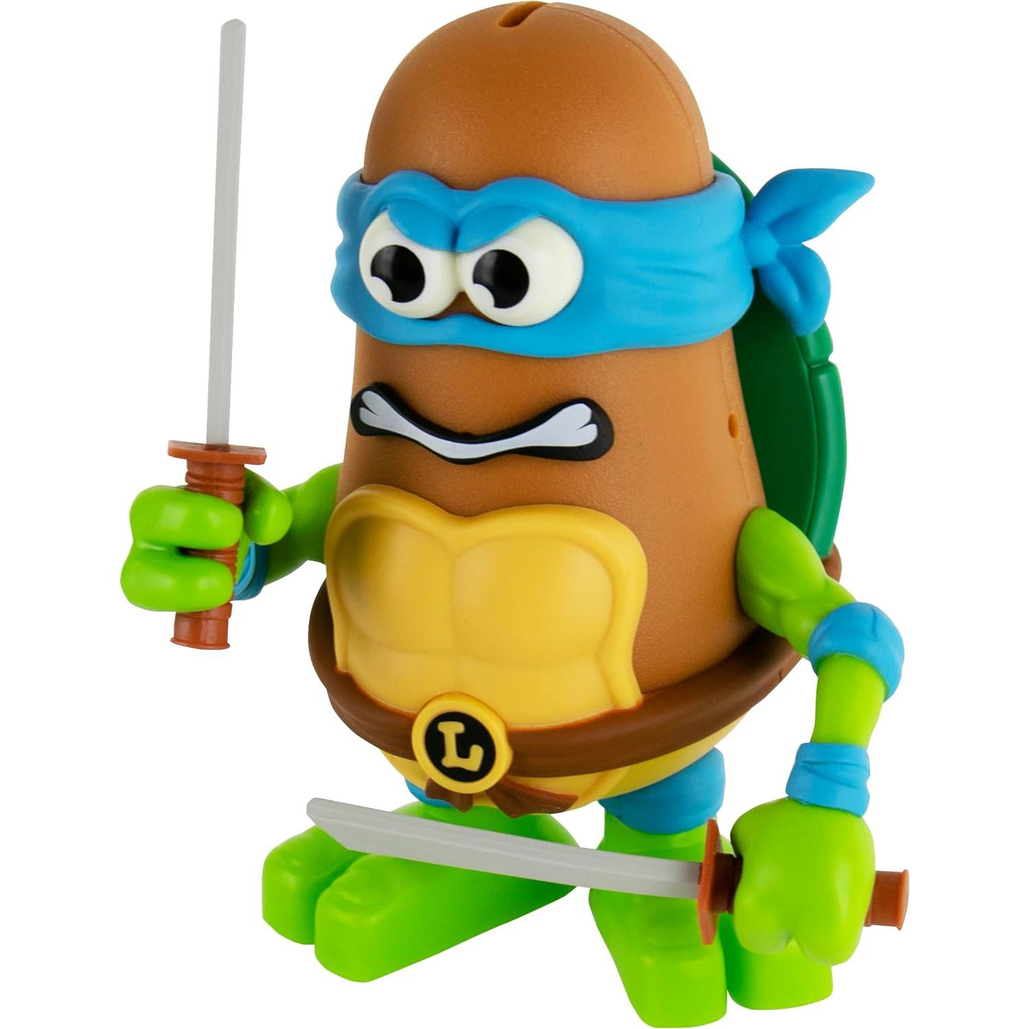 Poptaters Tortugas Ninja - Leonardo o Donatello + 12 Accesorios