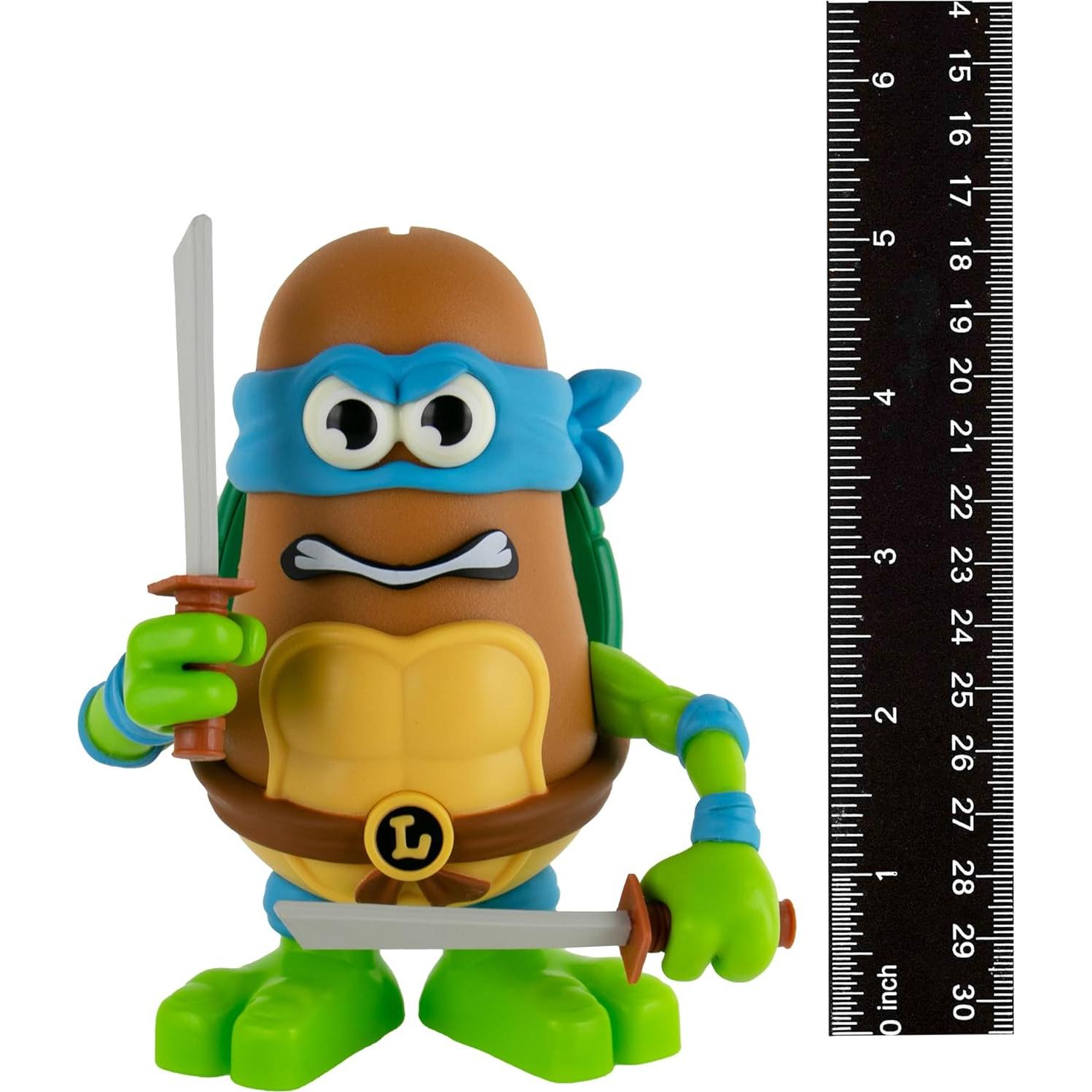 Poptaters Tortugas Ninja - Leonardo o Donatello + 12 Accesorios