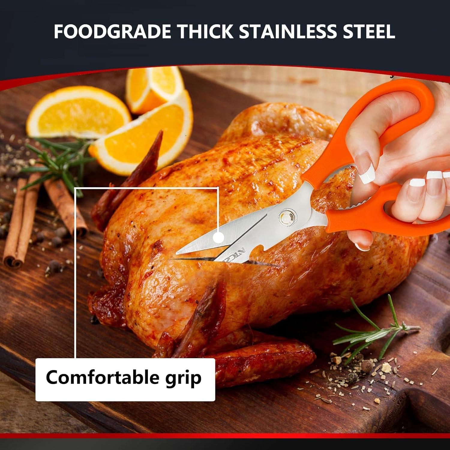 Tijeras de Cocina NTVKID de Acero Inoxidable 20 cm Multifuncionales