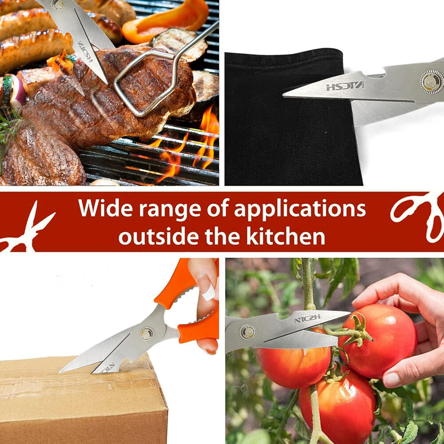 Tijeras de Cocina NTVKID de Acero Inoxidable 20 cm Multifuncionales