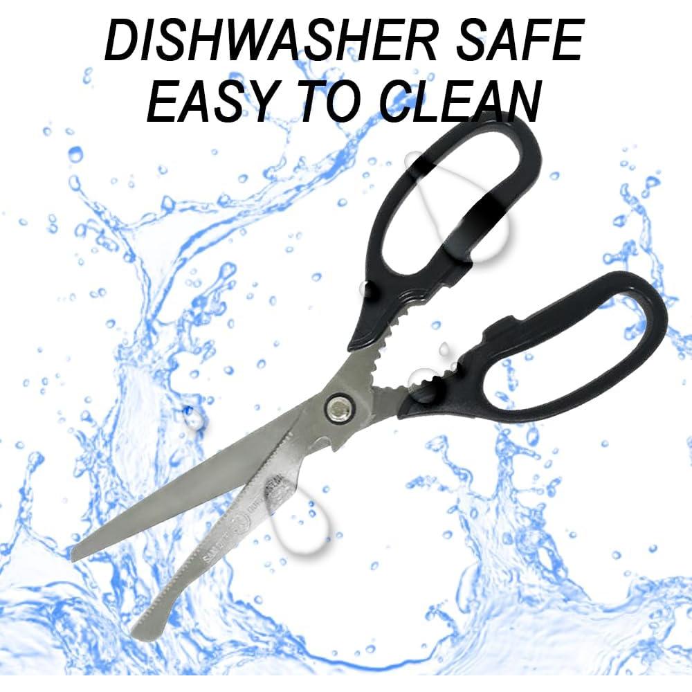 Tijeras de Cocina Multifuncionales SD Queen Acero Inoxidable 25.5cm