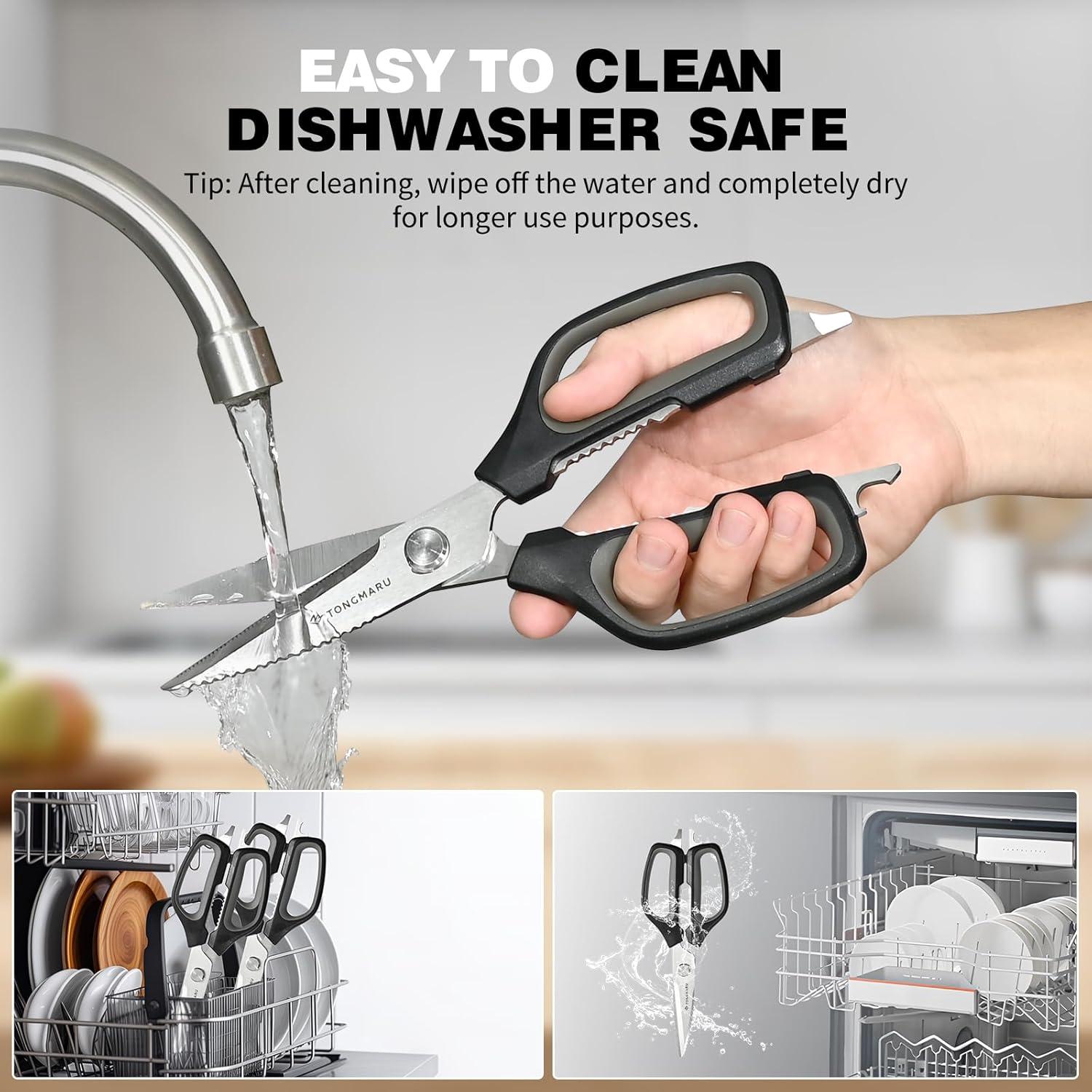 Tijeras de Cocina TONGMARU 24.1 cm Acero Inoxidable Multiusos