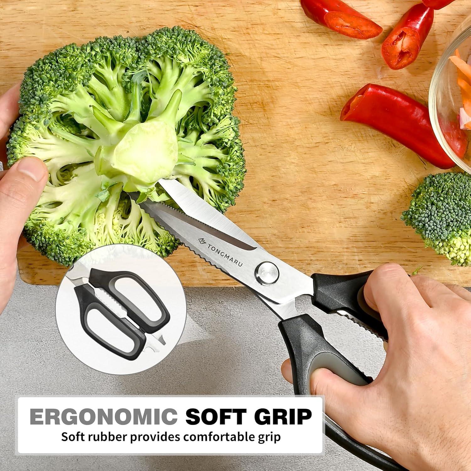 Tijeras de Cocina TONGMARU 24.1 cm Acero Inoxidable Multiusos