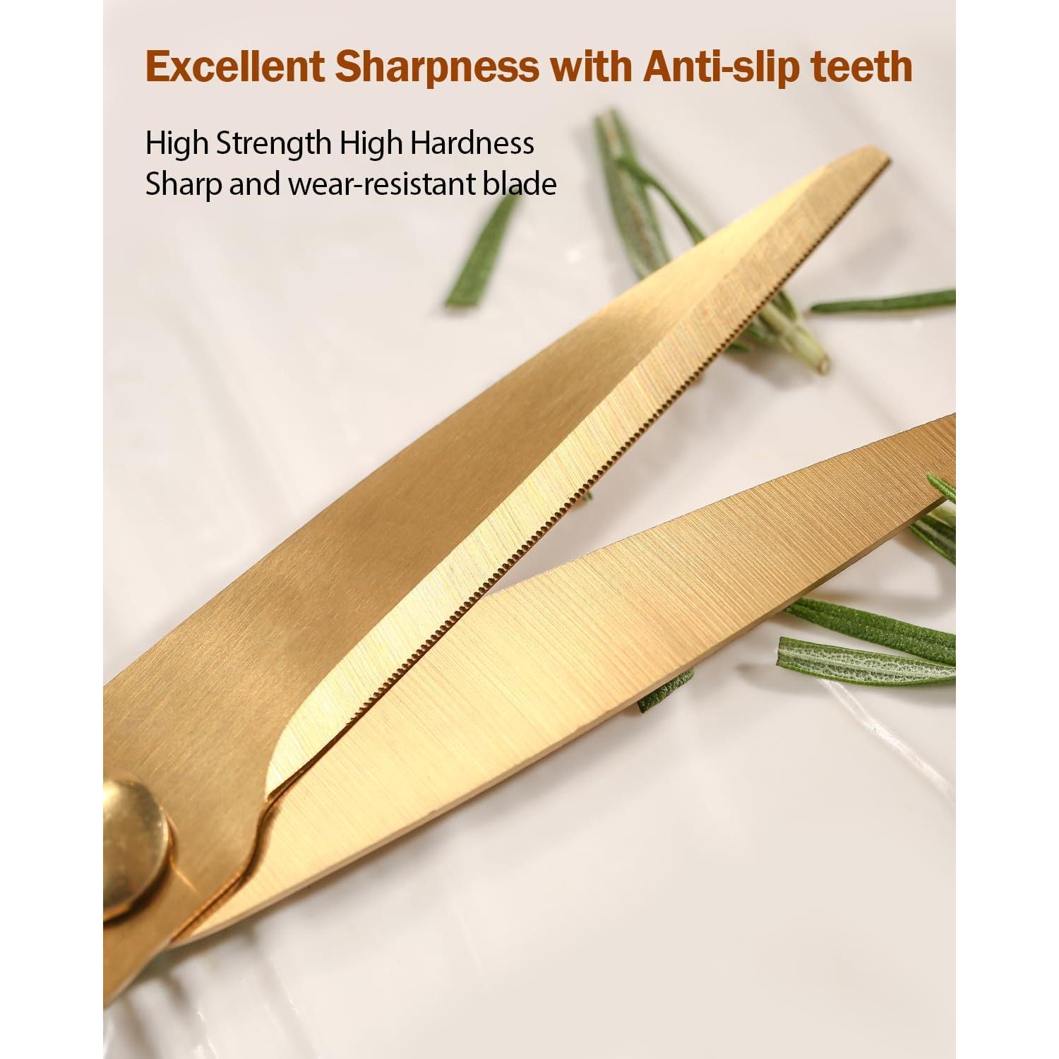 Tijeras de Cocina ARCHIKING 20.3 cm Acero Inoxidable Blanco