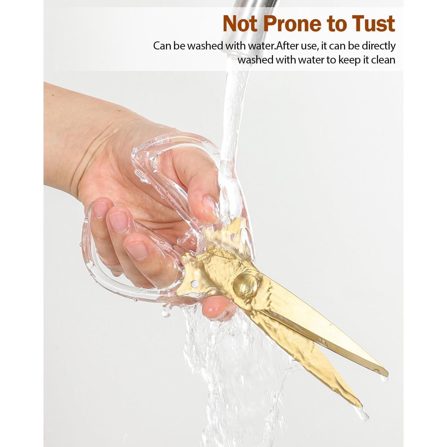 Tijeras de Cocina ARCHIKING 20.3 cm Acero Inoxidable Blanco