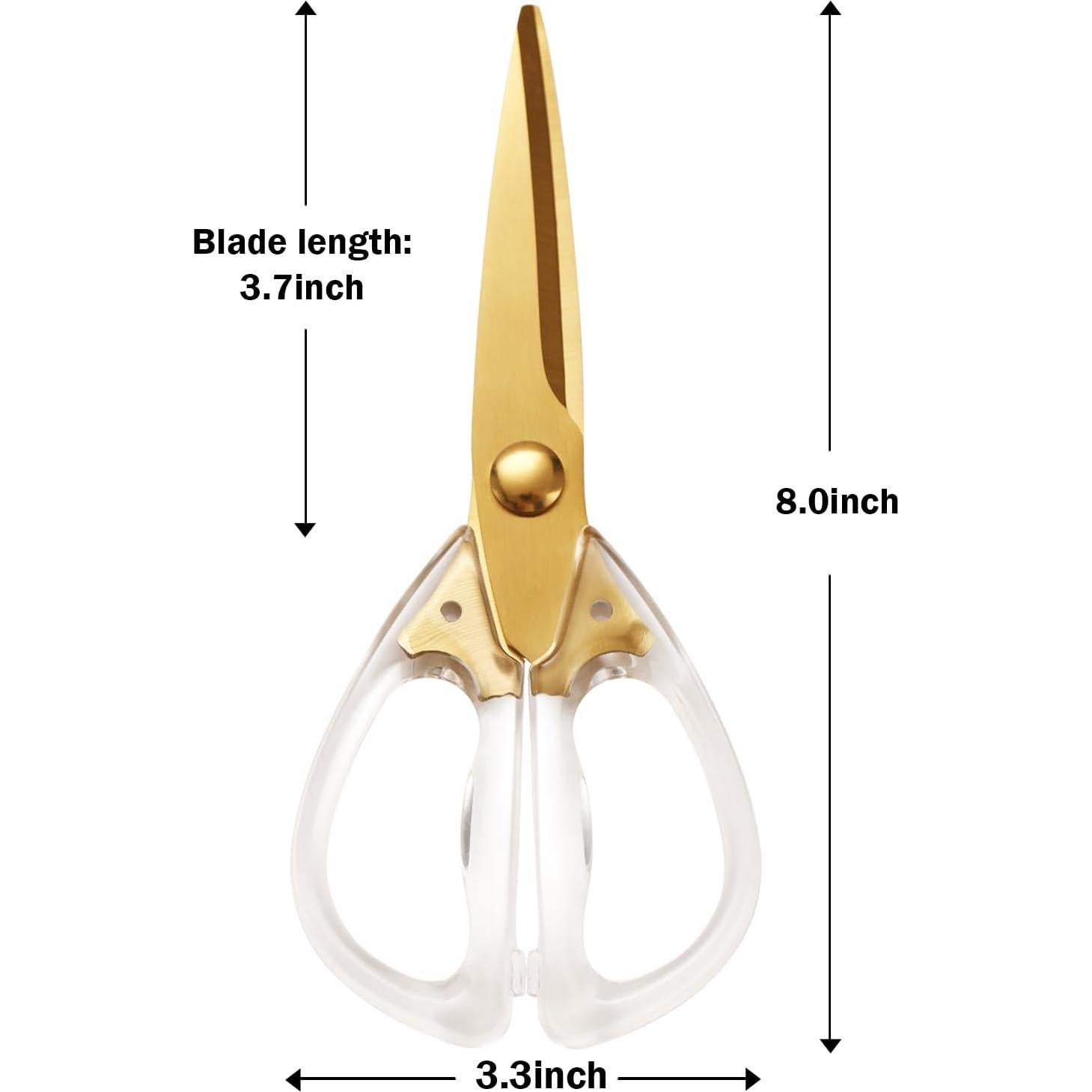 Tijeras de Cocina ARCHIKING 20.3 cm Acero Inoxidable Blanco