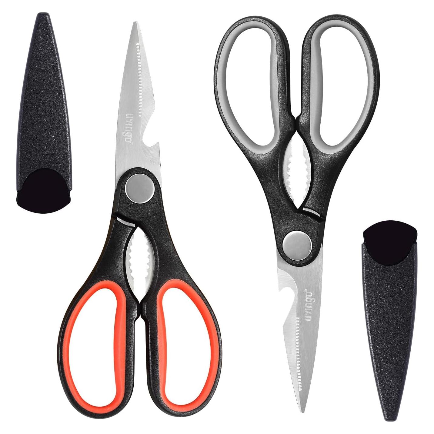 Tijeras de Cocina LIVINGO 20 cm - Acero Inoxidable, 2 Piezas