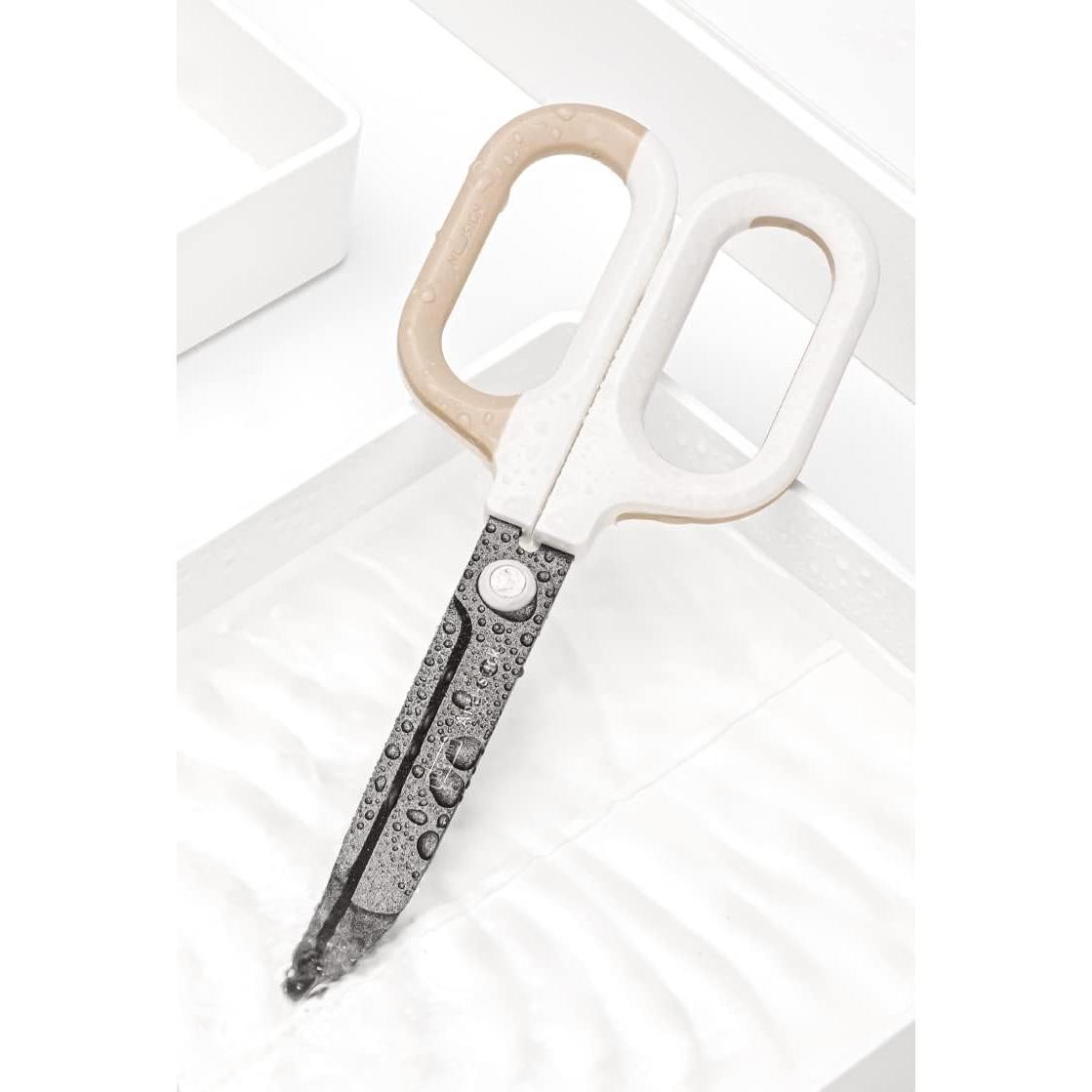 Tijeras Deli de Titanio Antiadherentes 17.8 cm Acero Inoxidable