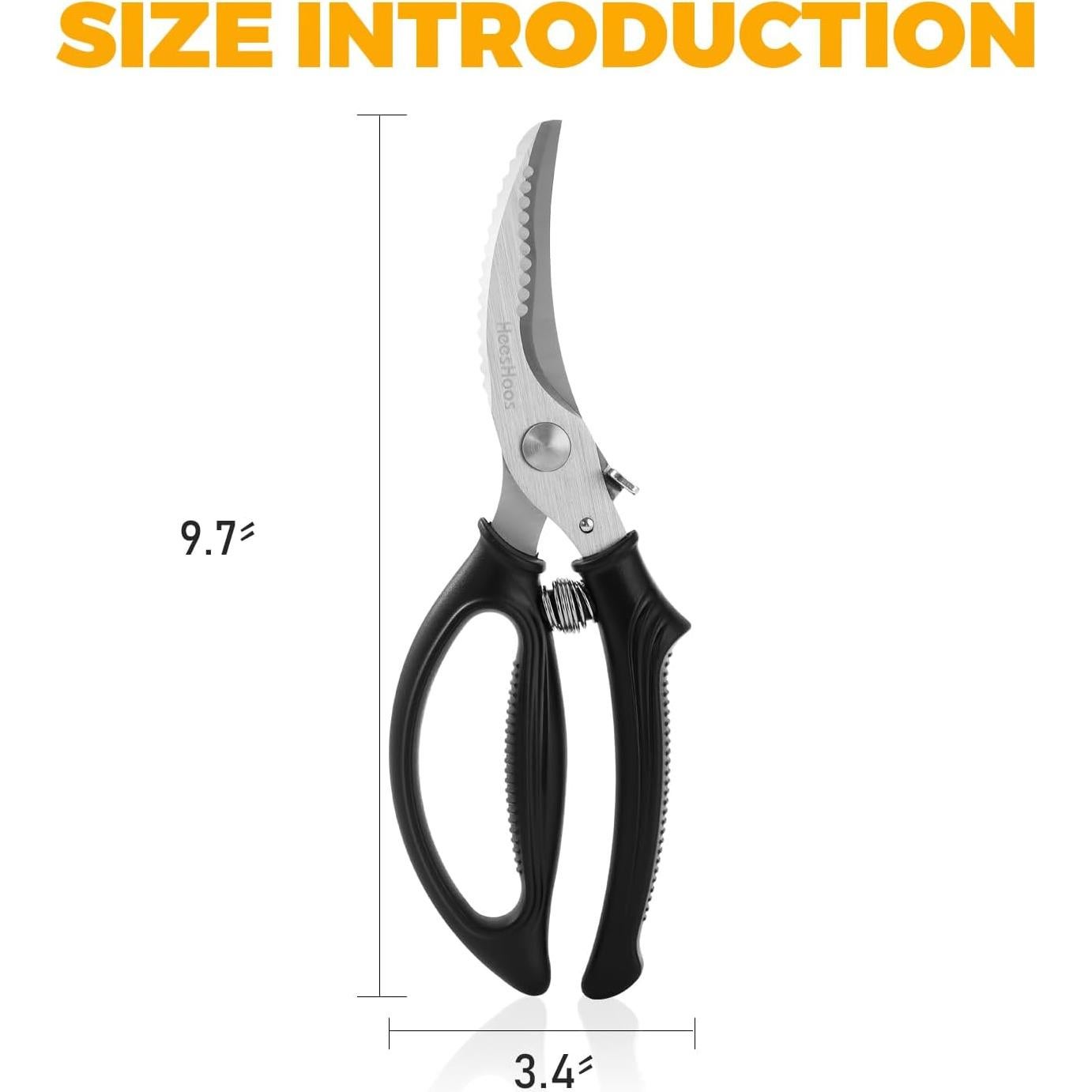 Tijeras de Cocina Multifuncionales HeesHoos - Acero Inoxidable