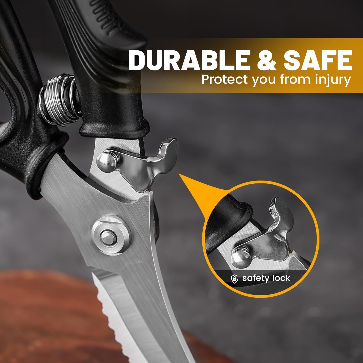 Tijeras de Cocina Multifuncionales HeesHoos - Acero Inoxidable