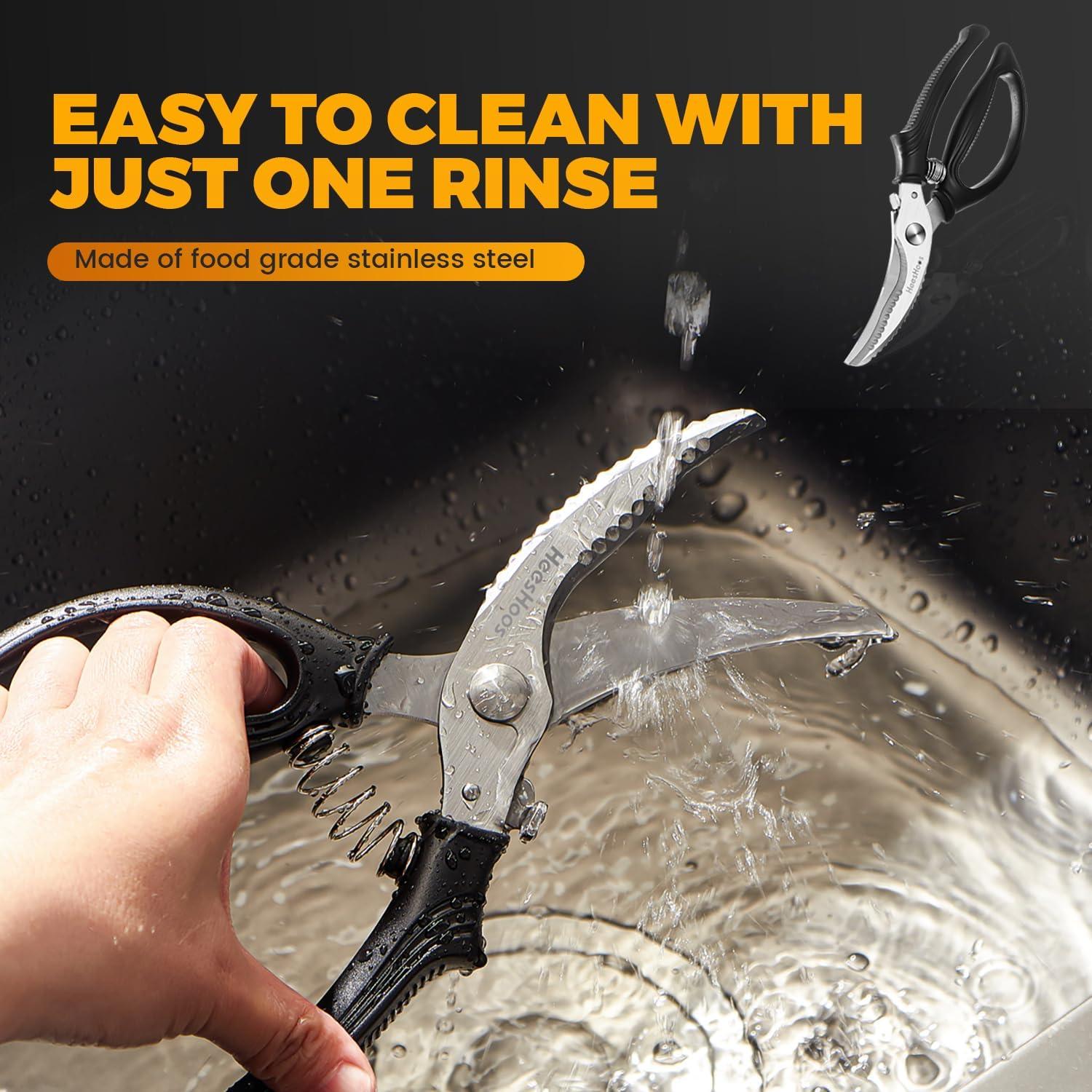 Tijeras de Cocina Multifuncionales HeesHoos - Acero Inoxidable