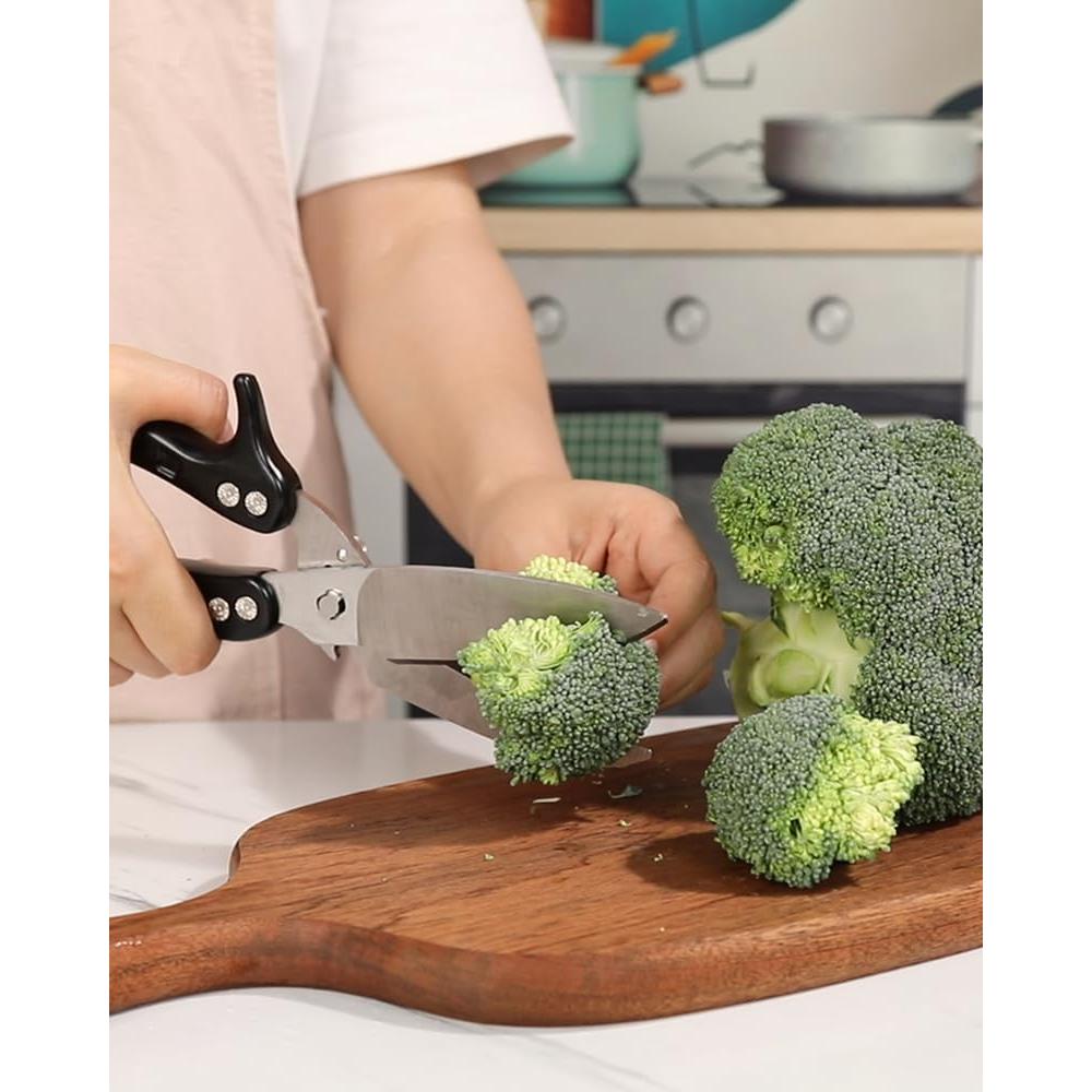 Tijeras de Cocina Brigii de Acero Inoxidable Multiusos 340g