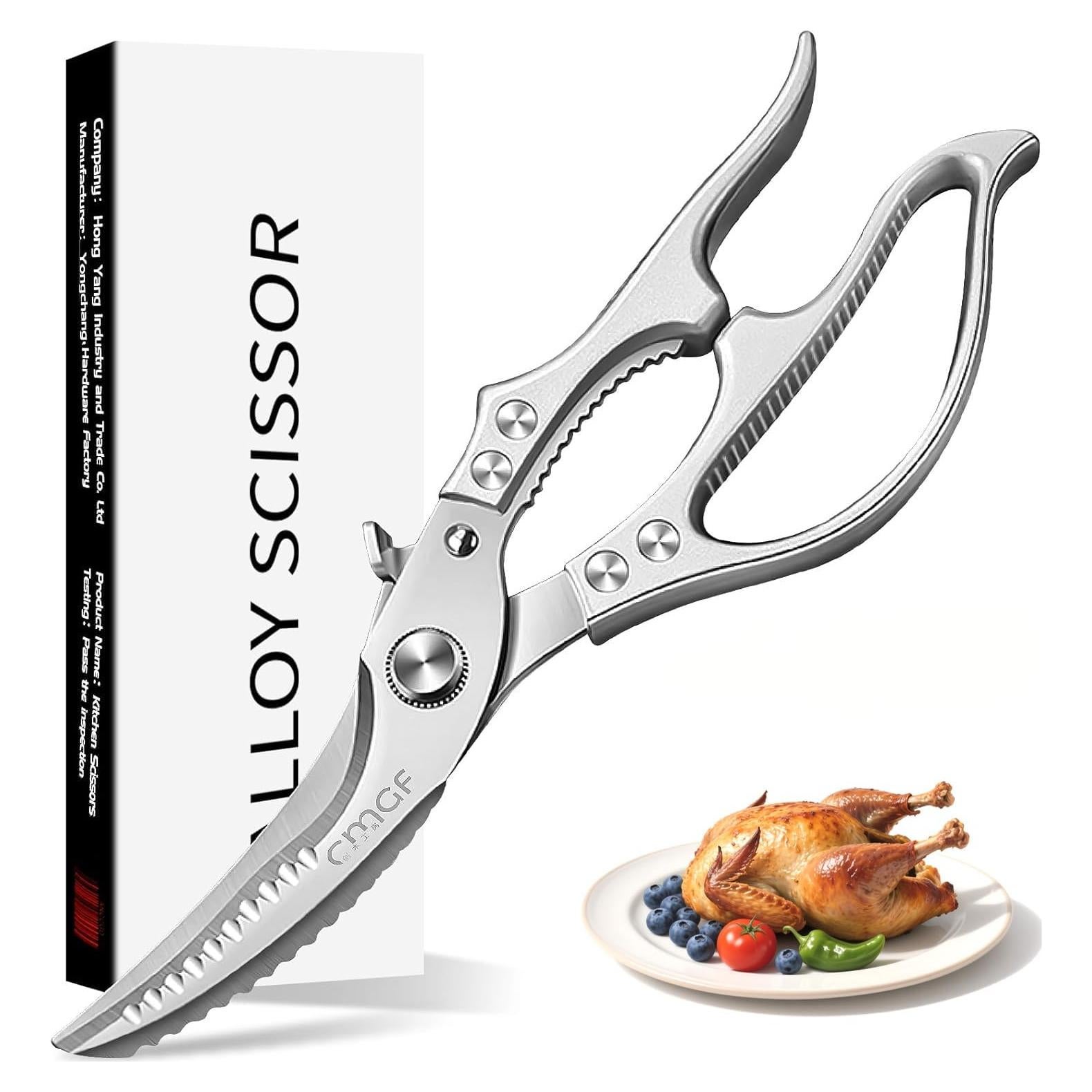 Tijeras de Cocina Plys para Aves y Carne, Acero Inoxidable