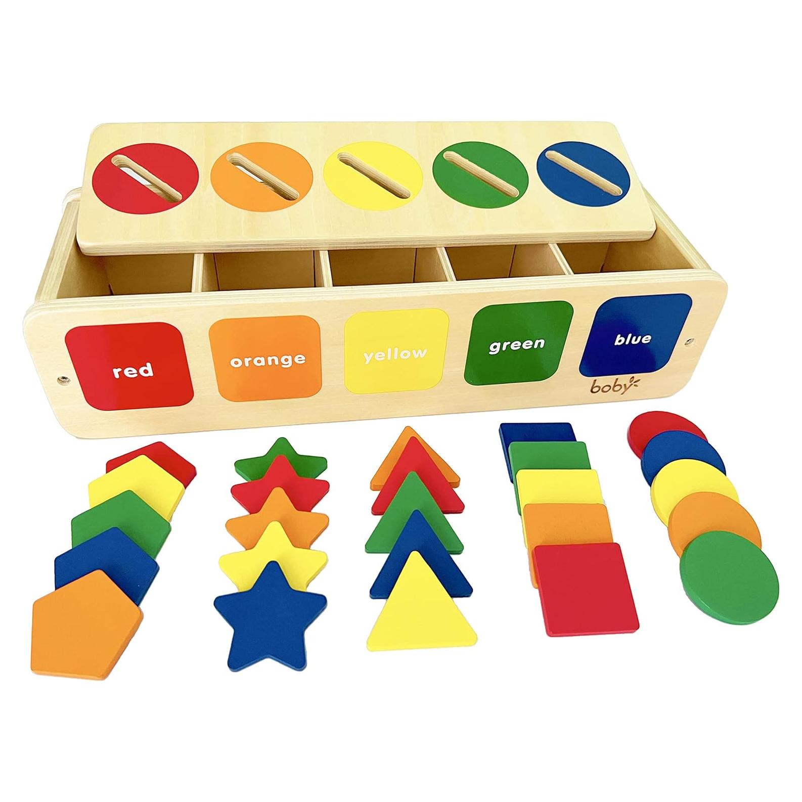 Caja de Aprendizaje Dailyfunn Montessori 25 Piezas Madera