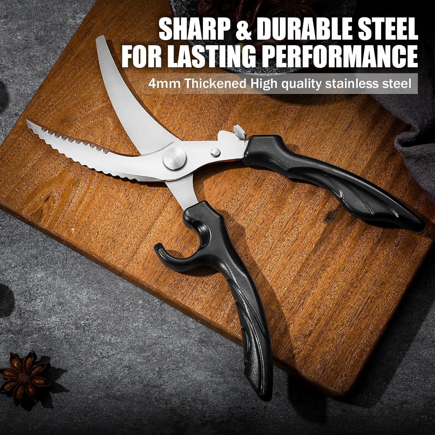 Tijeras de Cocina PURPLEBIRD Acero Inoxidable 26.24 cm