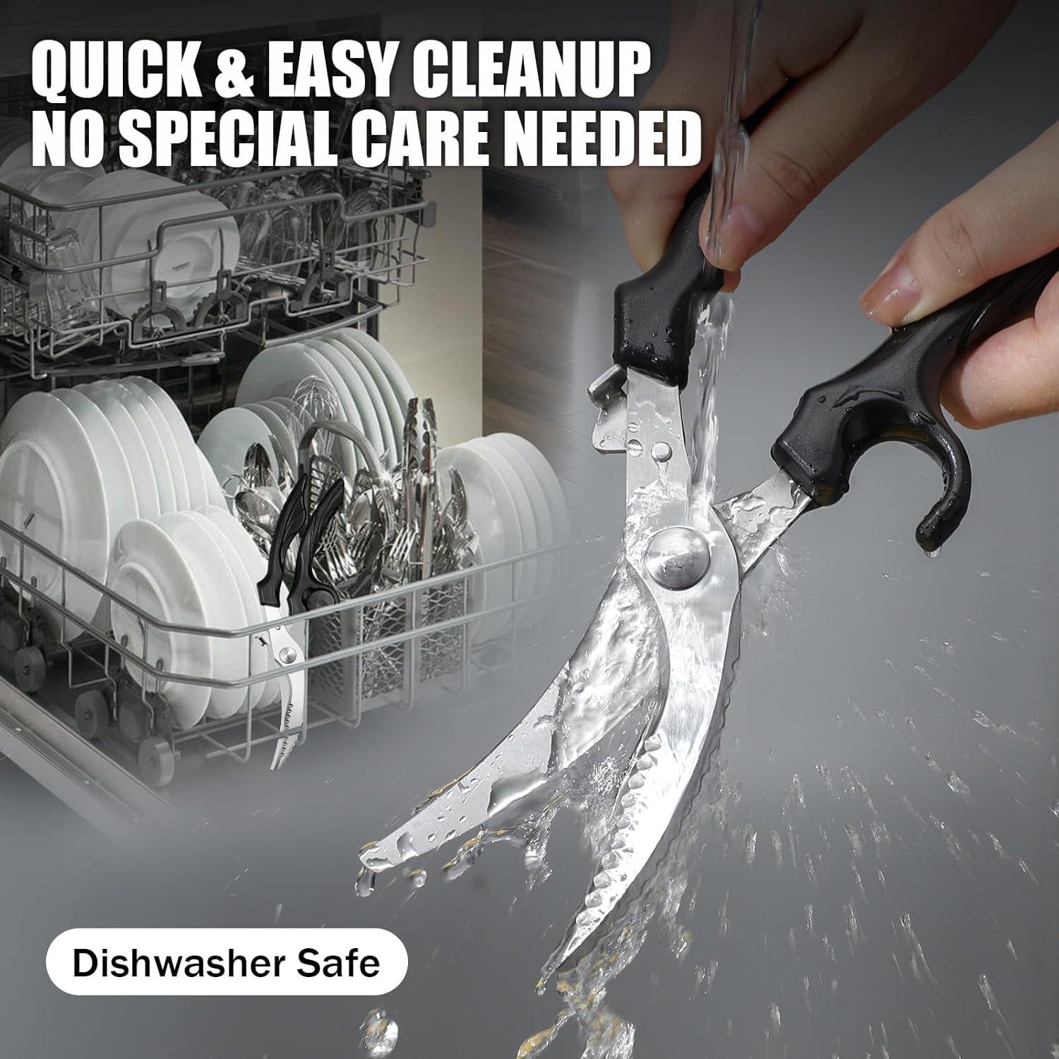 Tijeras de Cocina PURPLEBIRD Acero Inoxidable 26.24 cm