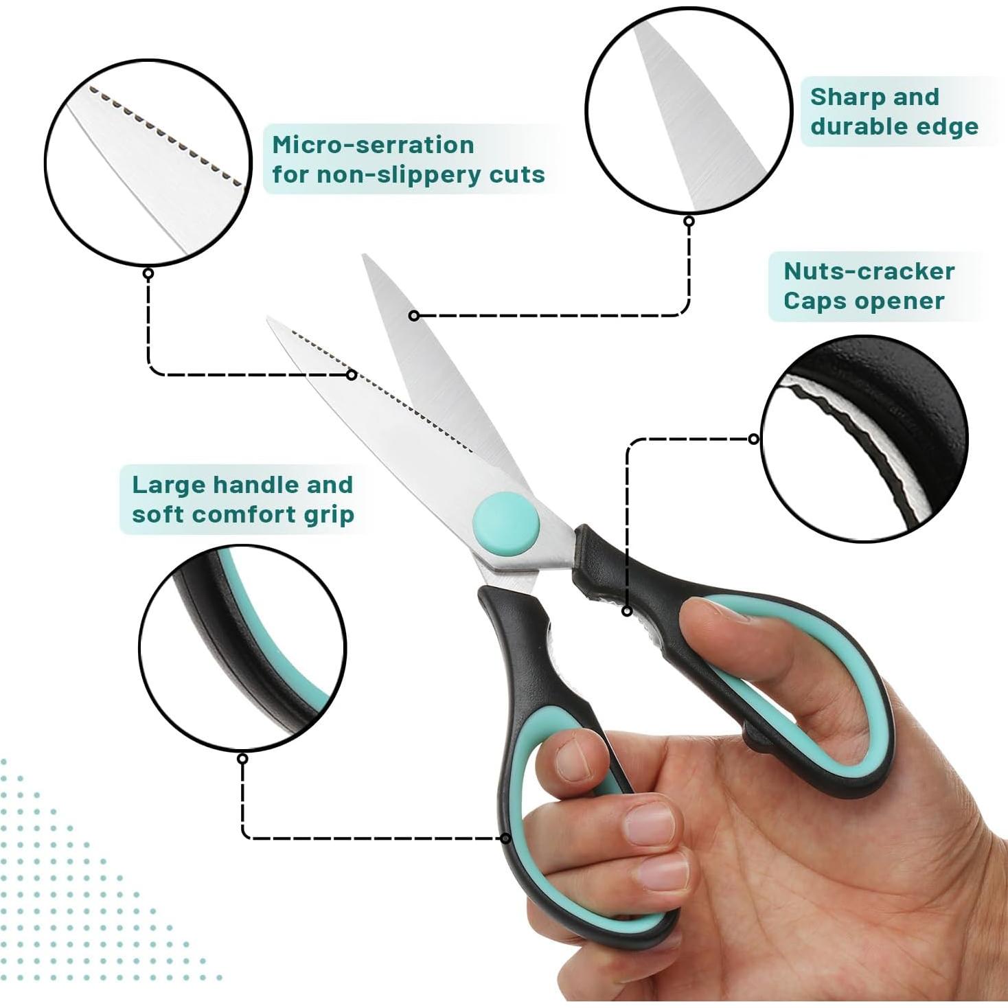 Tijeras de Cocina Mr. Pen 20 cm Acero Inoxidable Antideslizantes