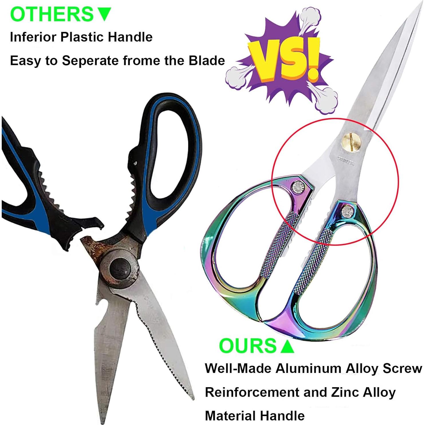 Tijeras de Cocina Multiusos KISTARCH 19.05 cm Acero Inoxidable