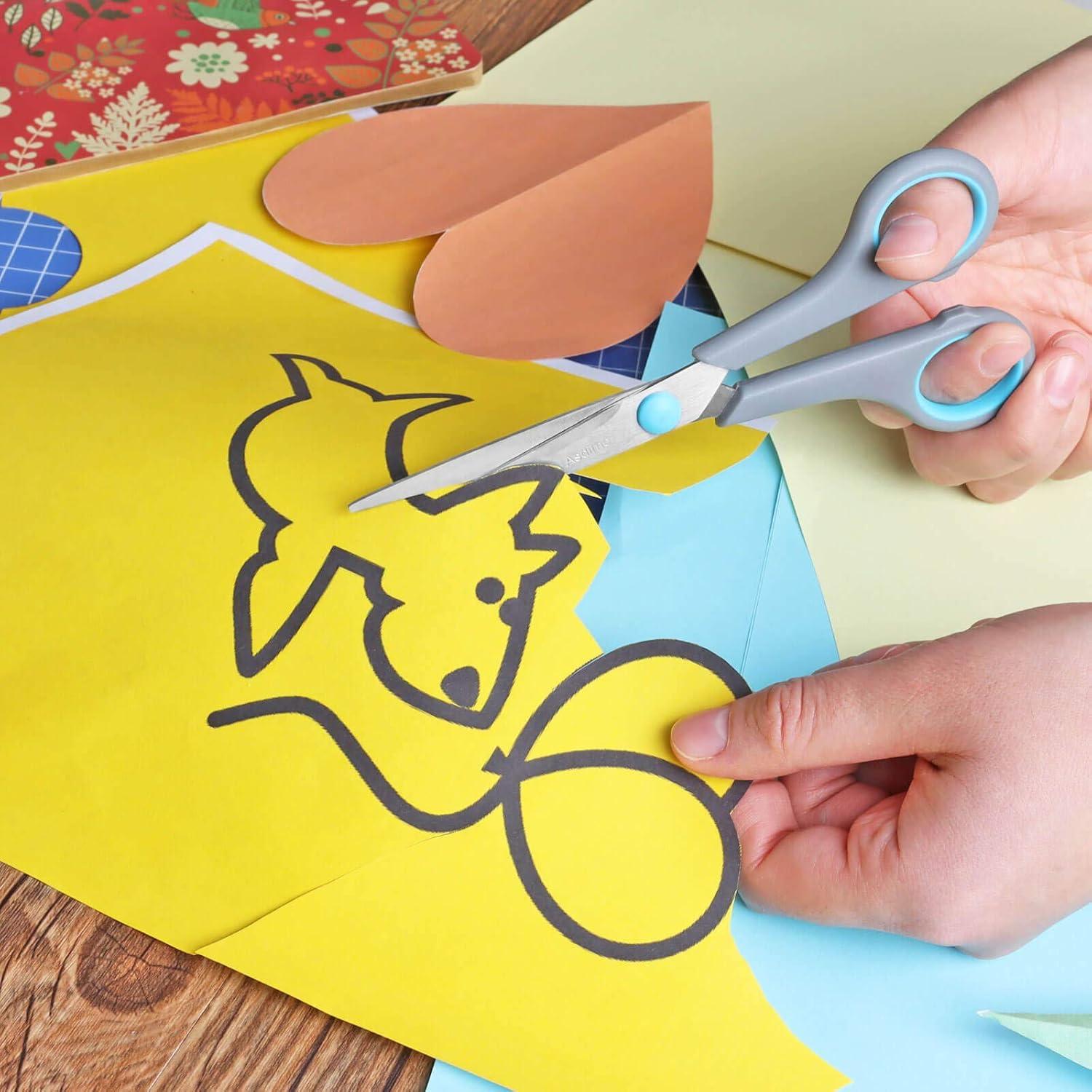 Juego de Tijeras Asdirne 4 Piezas Acero Inoxidable 13.7-24.4 cm