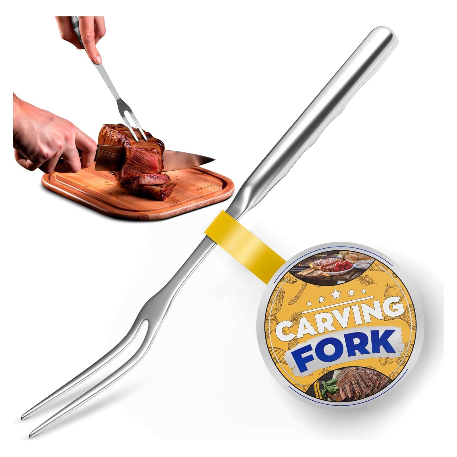 Tenedor de Carne ZOKLU 27.94 cm Acero Inoxidable Ergonómico