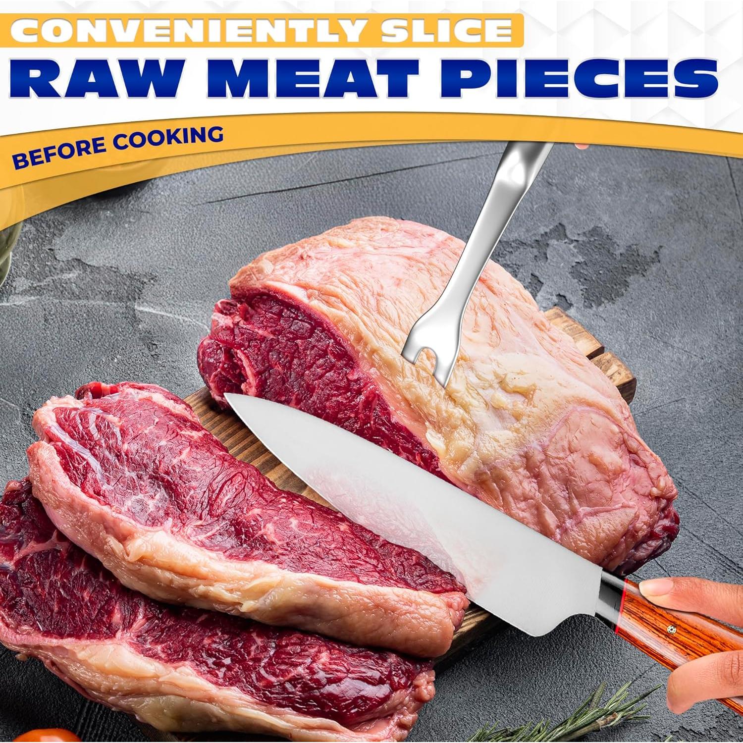 Tenedor de Carne ZOKLU 27.94 cm Acero Inoxidable Ergonómico