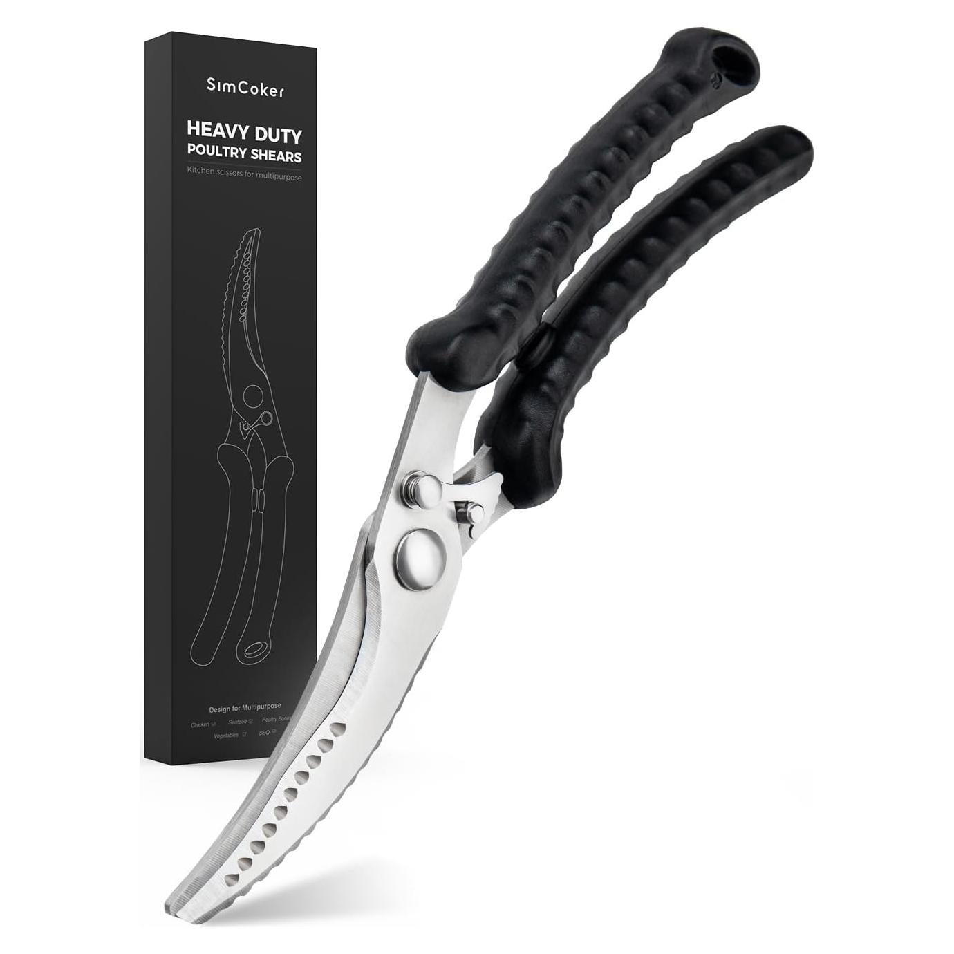 Tijeras de Aves de Corral SimCoker de Acero Inoxidable 24.38cm