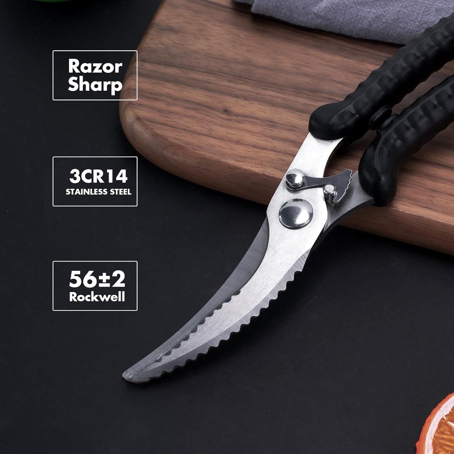 Tijeras de Aves de Corral SimCoker de Acero Inoxidable 24.38cm