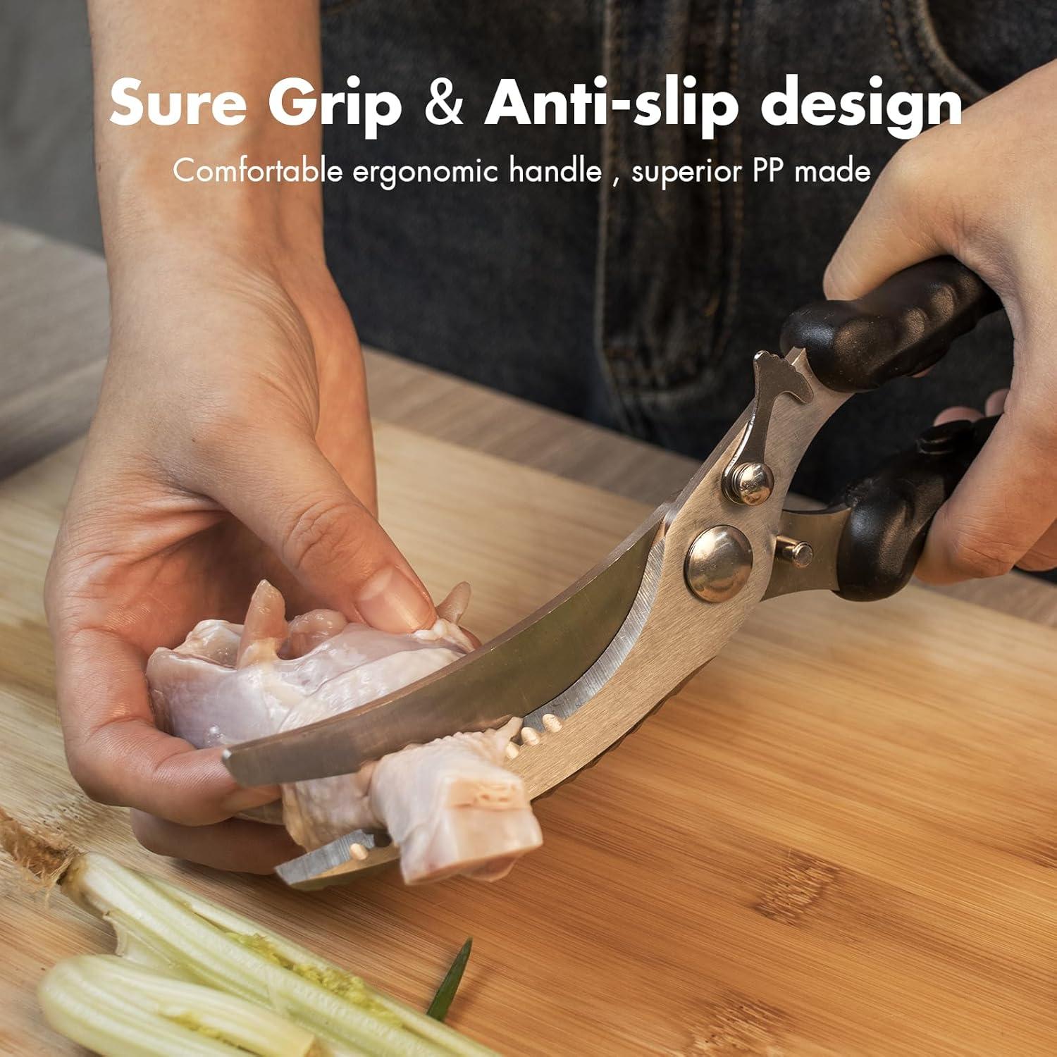 Tijeras de Aves de Corral SimCoker de Acero Inoxidable 24.38cm