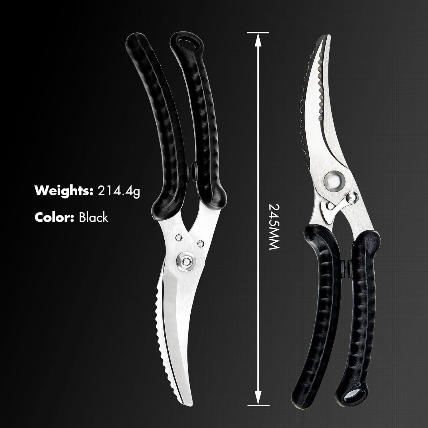 Tijeras de Aves de Corral SimCoker de Acero Inoxidable 24.38cm