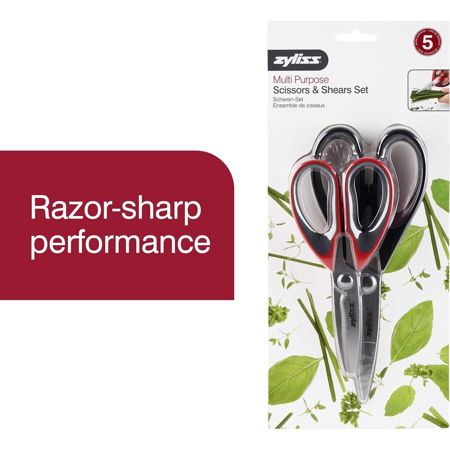 Tijeras de Cocina Zyliss 30200 Acero Inoxidable 22.86 cm