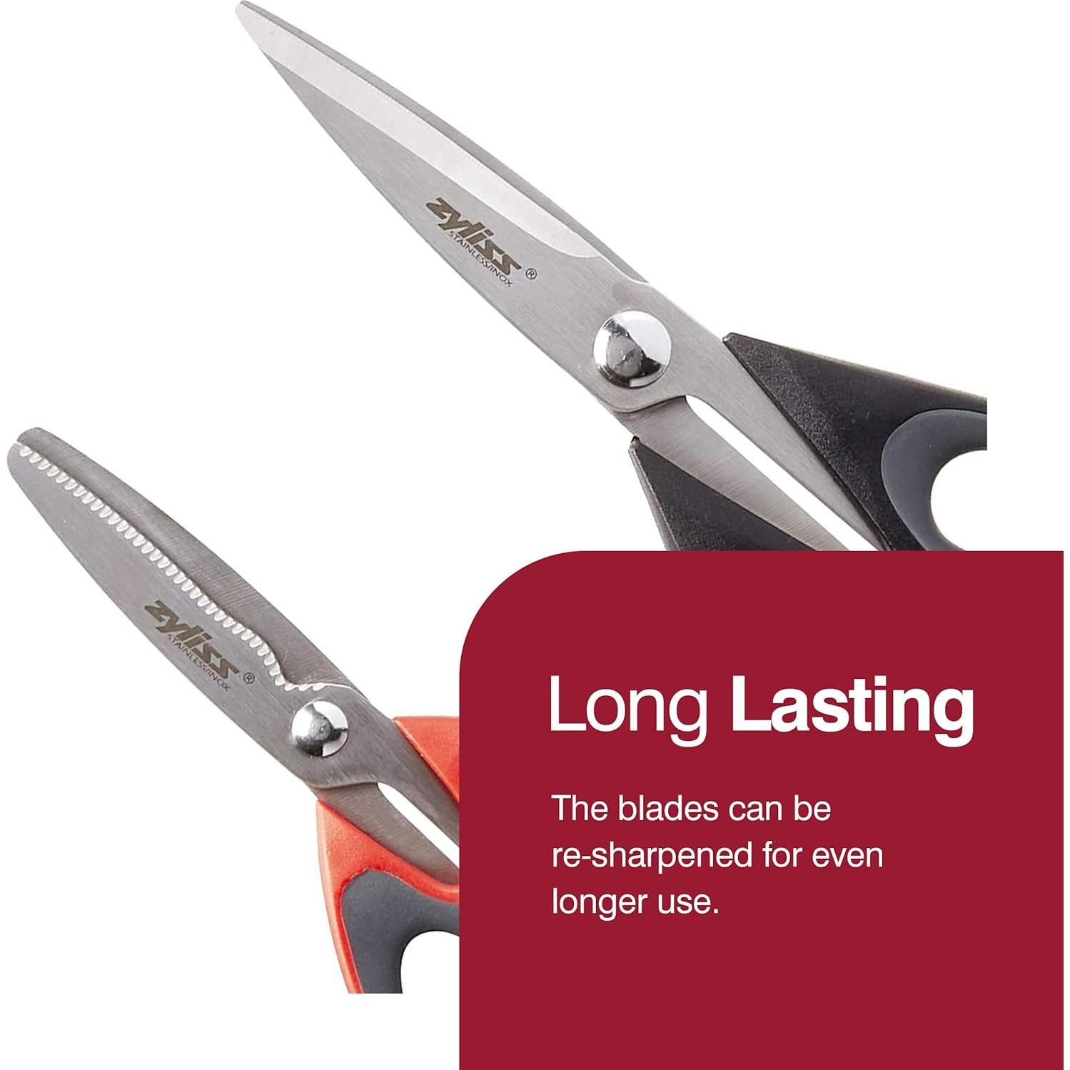 Tijeras de Cocina Zyliss 30200 Acero Inoxidable 22.86 cm