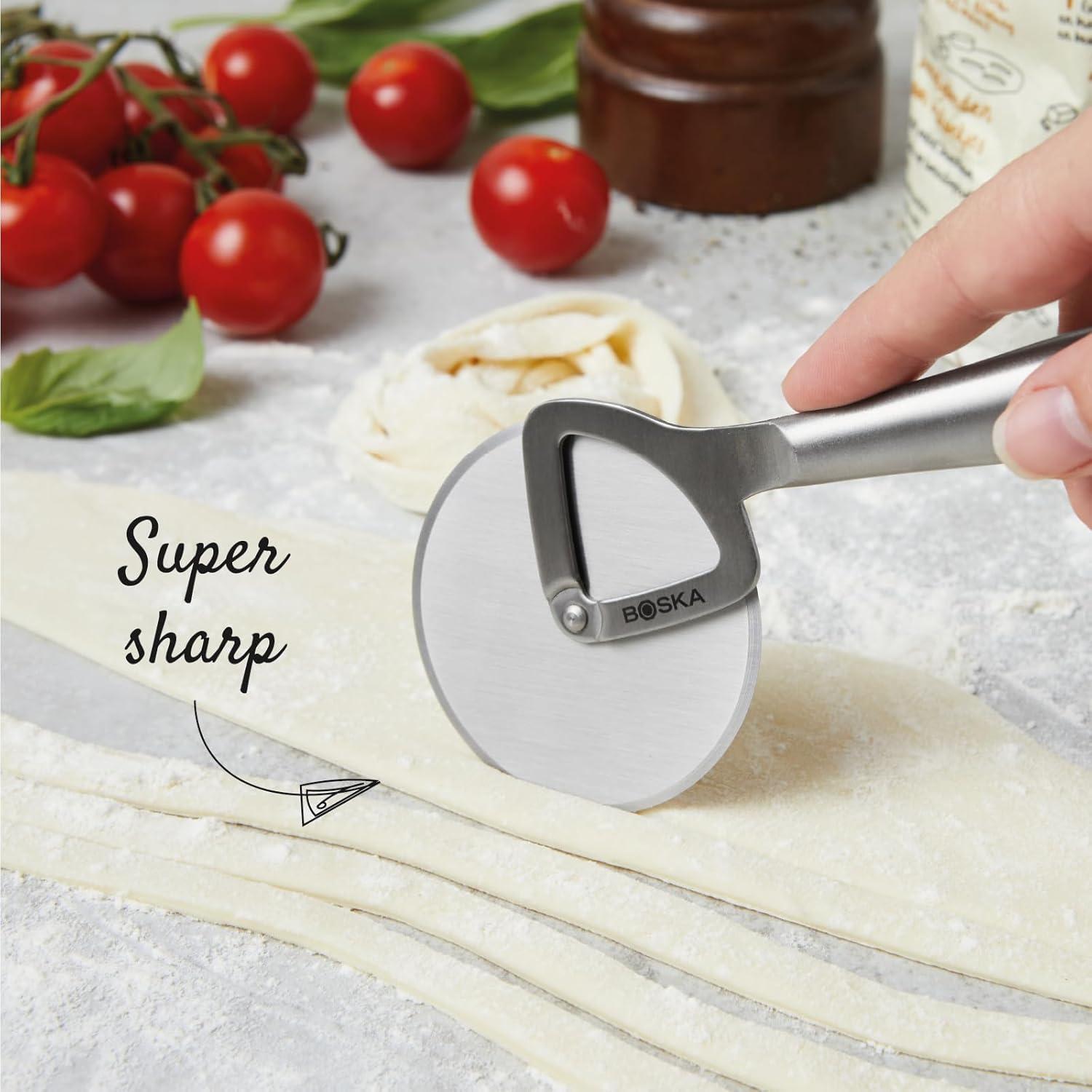 Cortador de Pizza Boska Copenhagen Acero Inoxidable 19.5cm