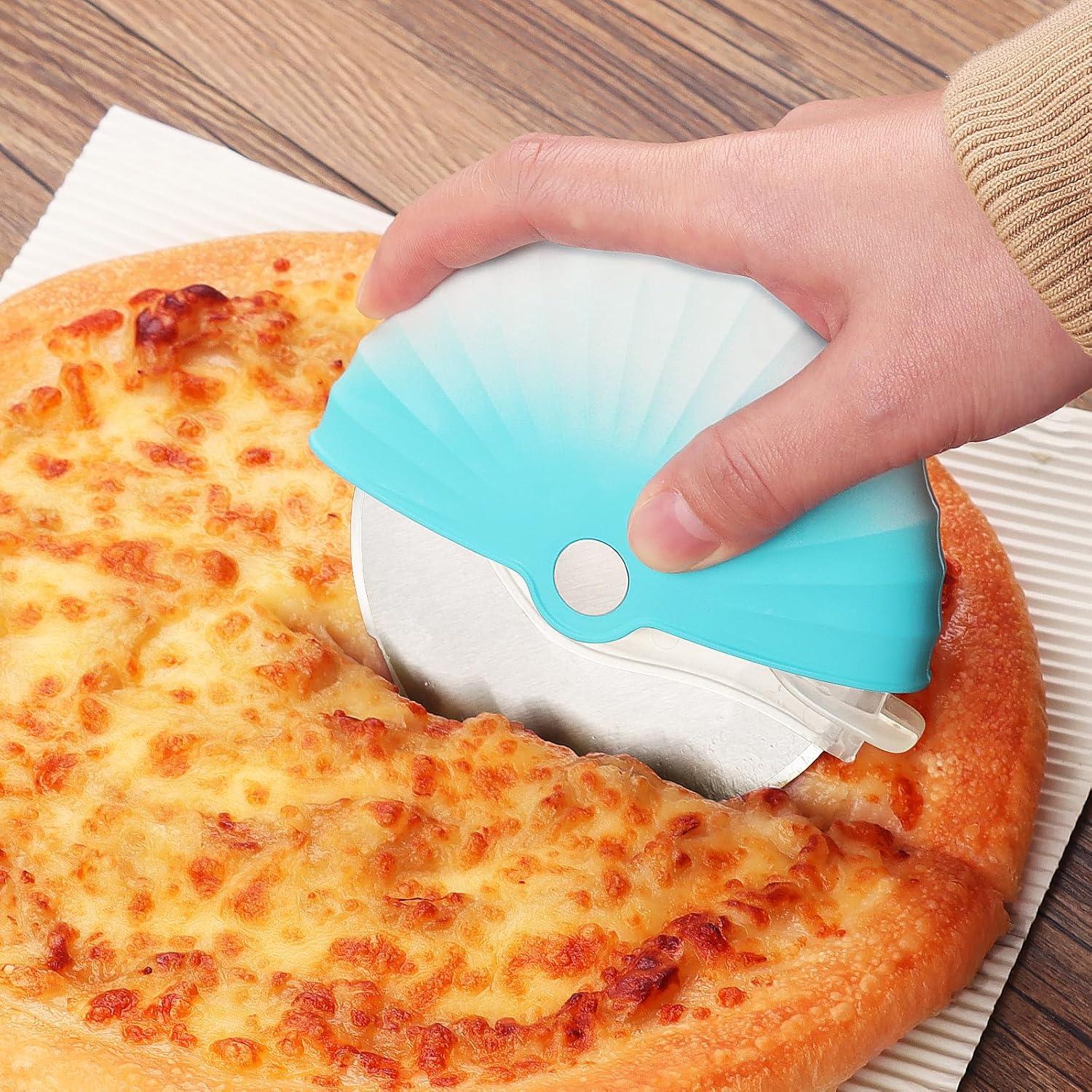 Cortador de Pizza Asdirne con Cubierta Protectora 10 cm