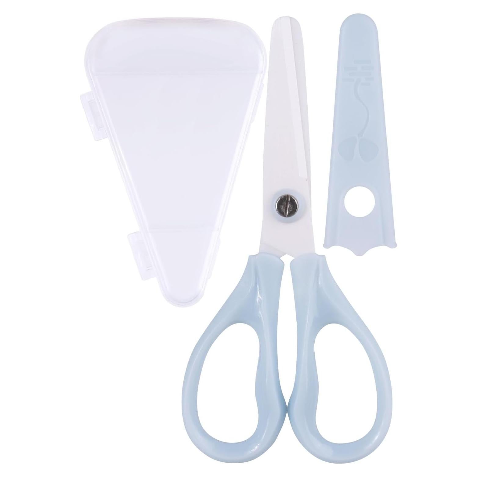 Tijeras de Cerámica para Comida de Bebé ARCHIKING 15.24cm Azul