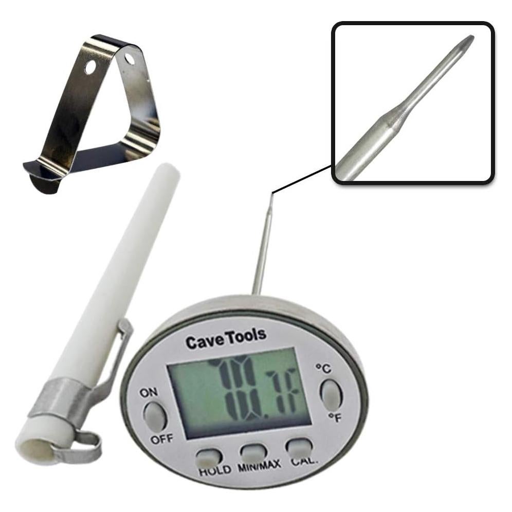 Termómetro Digital Instantáneo Cave Tools con Pantalla LCD