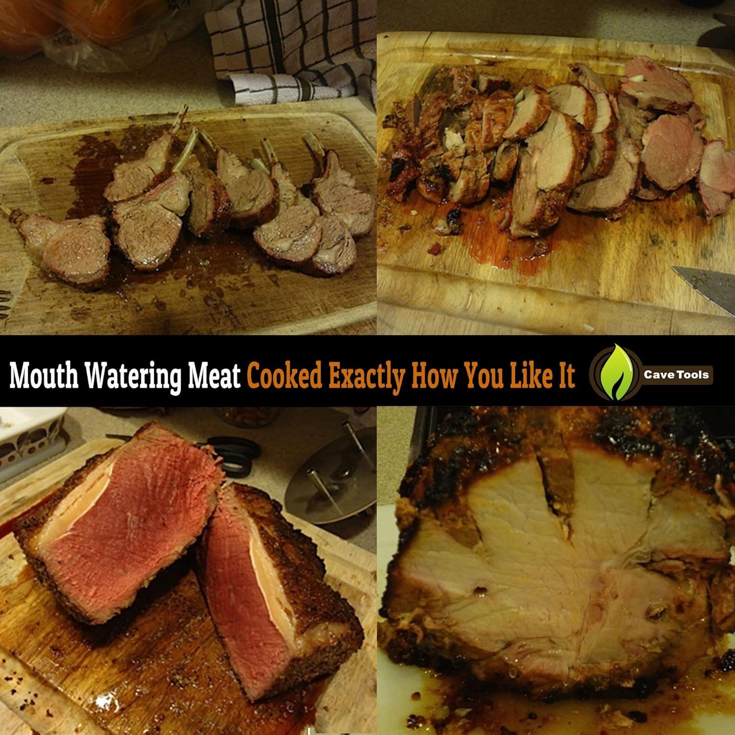 Termómetro Digital Instantáneo Cave Tools con Pantalla LCD