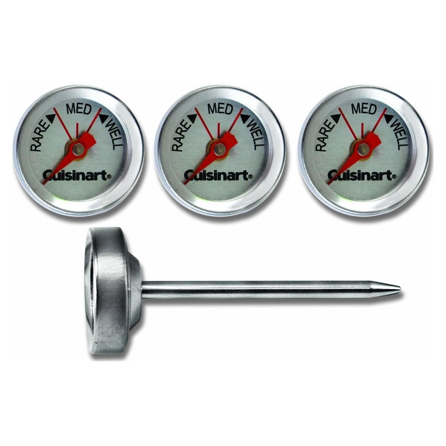 Termómetros de Carne Cuisinart CSG-603 - Juego de 4 Acero Inoxidable