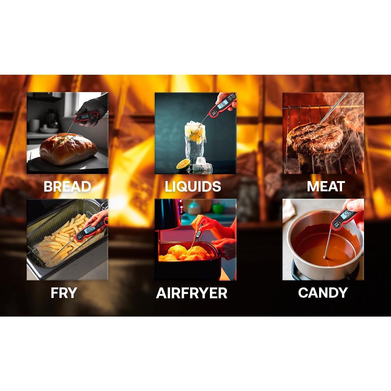 Termómetro de Carne Digital THERMOBECK DT-123 Impermeable