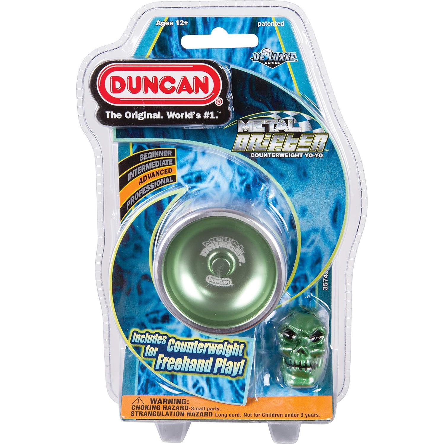Yo-Yo Duncan Metal Drifter Verde 52.6mm Aluminio
