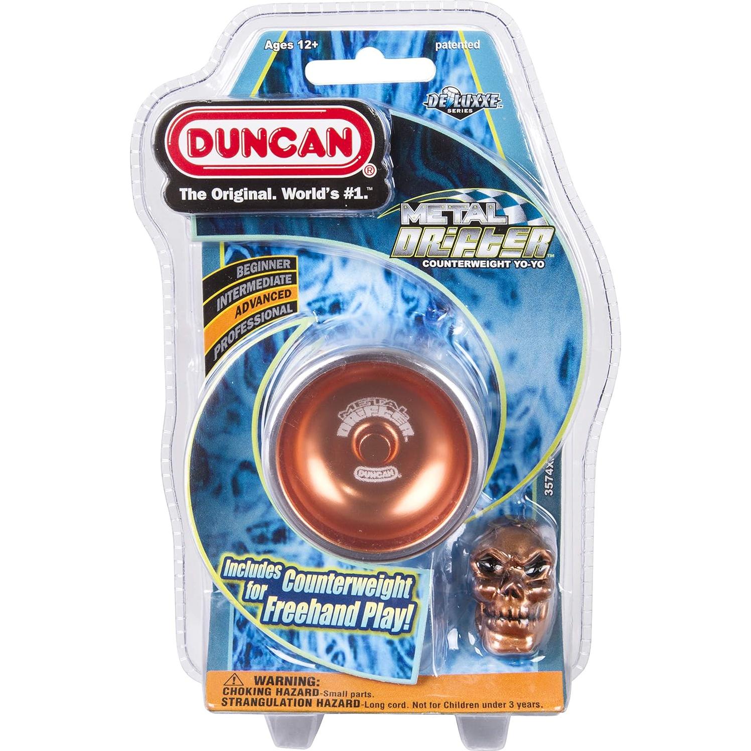 Yo-Yo Duncan Metal Drifter Naranja, 52.6mm, 61.1g