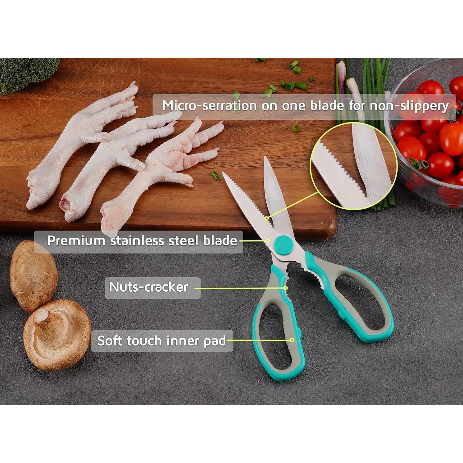 Tijeras de Cocina Hollory Acero Inoxidable 21cm Multiusos
