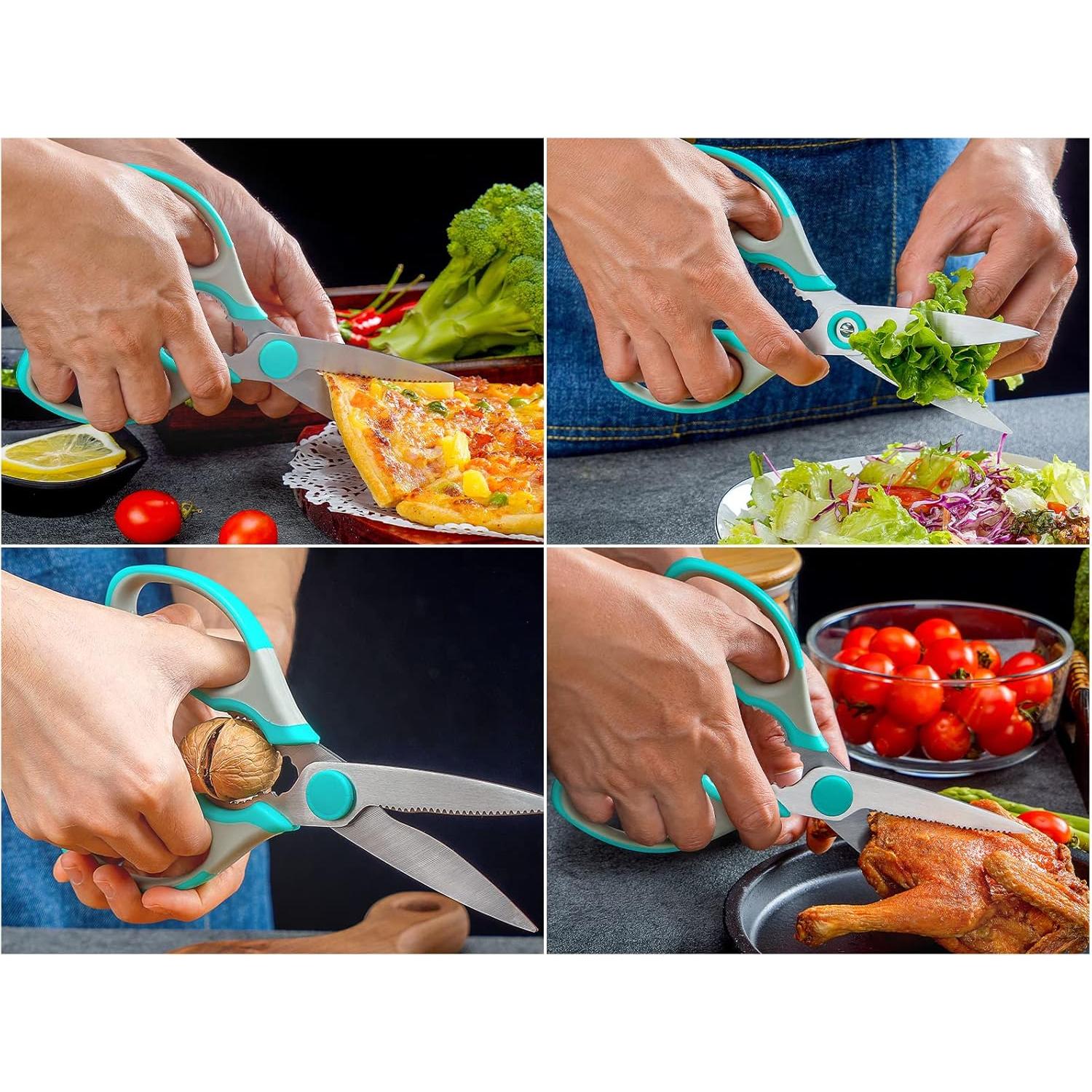 Tijeras de Cocina Hollory Acero Inoxidable 21cm Multiusos