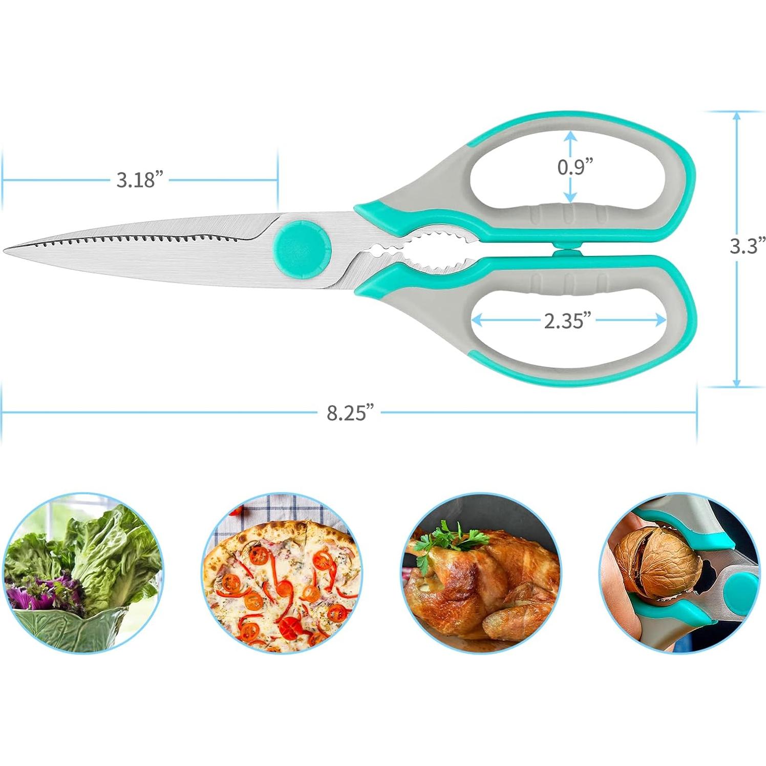 Tijeras de Cocina Hollory Acero Inoxidable 21cm Multiusos