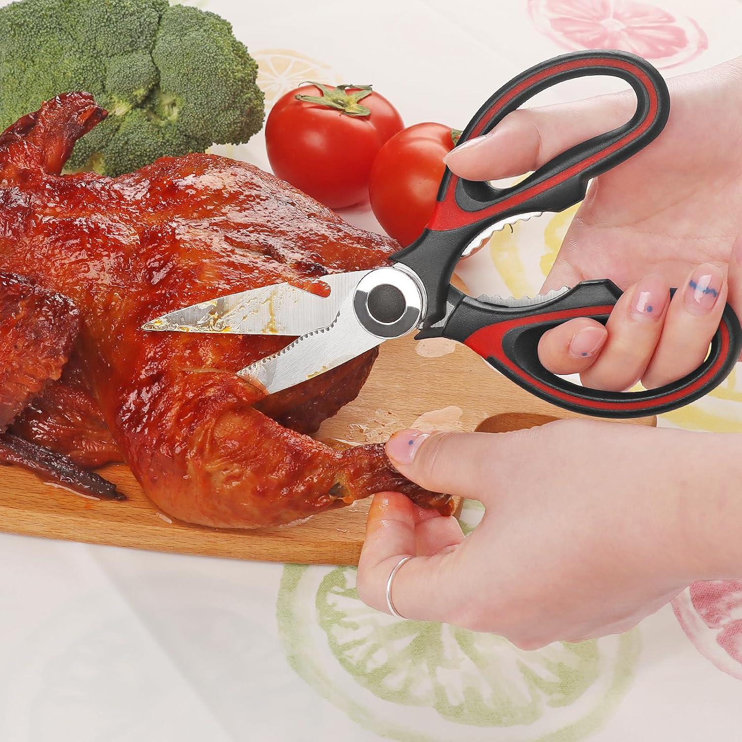 Juego de Tijeras de Cocina Vutyvve - Acero Inoxidable, 3 Piezas